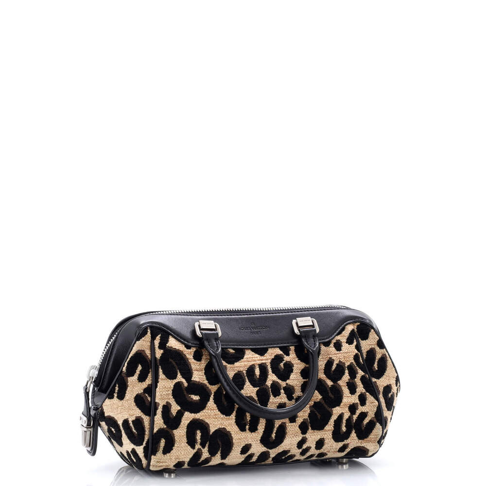 Louis Vuitton Baby Bag Limited Edition Stephen Sprouse Leopard Chenille - Picture 2 of 6
